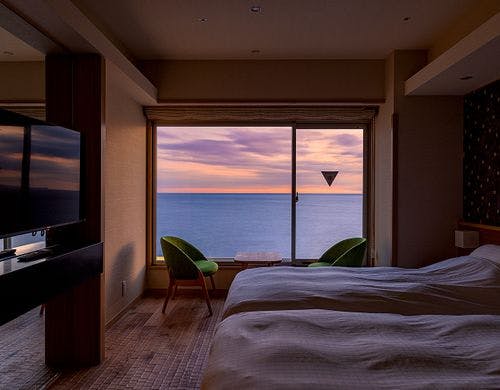 海側ビューバス・モダン和洋室