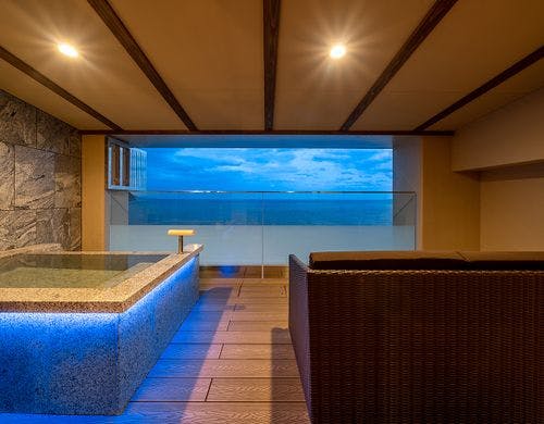 露天風呂付客室「宵兎」