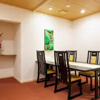 ภาพห้องรับประทานอาหารที่ติดกับห้องพัก