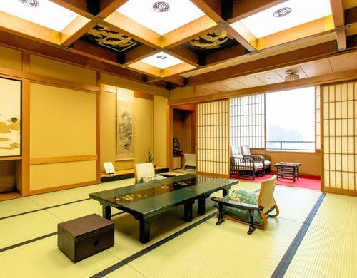 温泉露天風呂付和室：瑠璃（るり）６０５