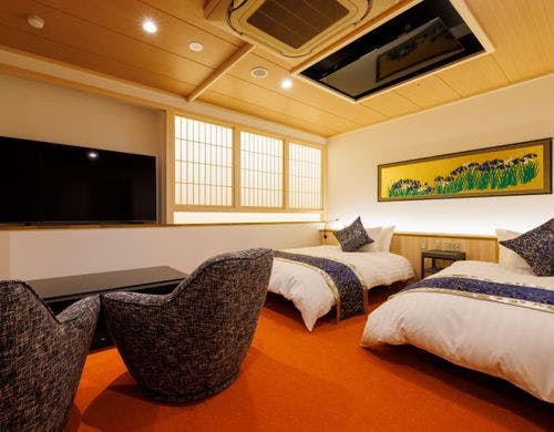 湯籠里デラックスツイン　客室イメージ