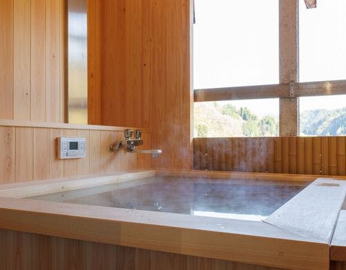 湯籠里デラックスツイン　露天風呂イメージ