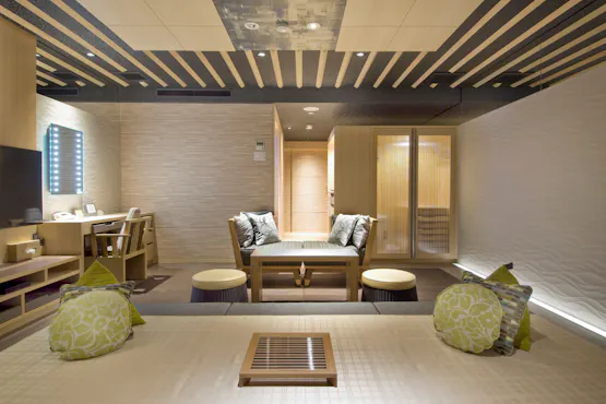 Bilik Teres Sudut dengan Pemandangan