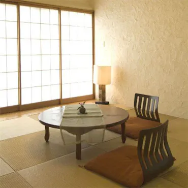 류큐 다다미의 일본식 장식.