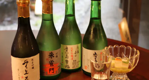 【利き酒プラン】お誕生日や記念日におすすめ。奈良の銘酒5種を呑み比べながら、旬の和会席に舌鼓/2食付