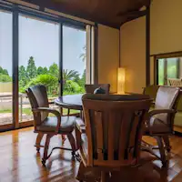 温泉水プール&洋室の リビング 一例