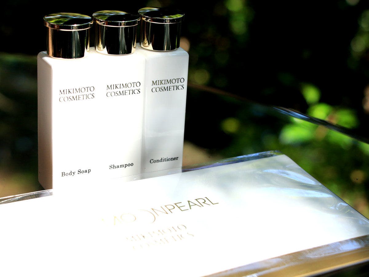 アメニティーはミキモトをご用意♪