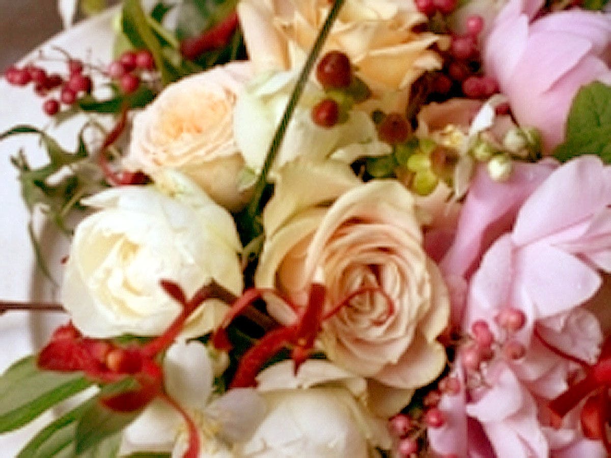 花束をご用意できます