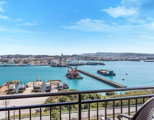 ハーバービューからの眺め