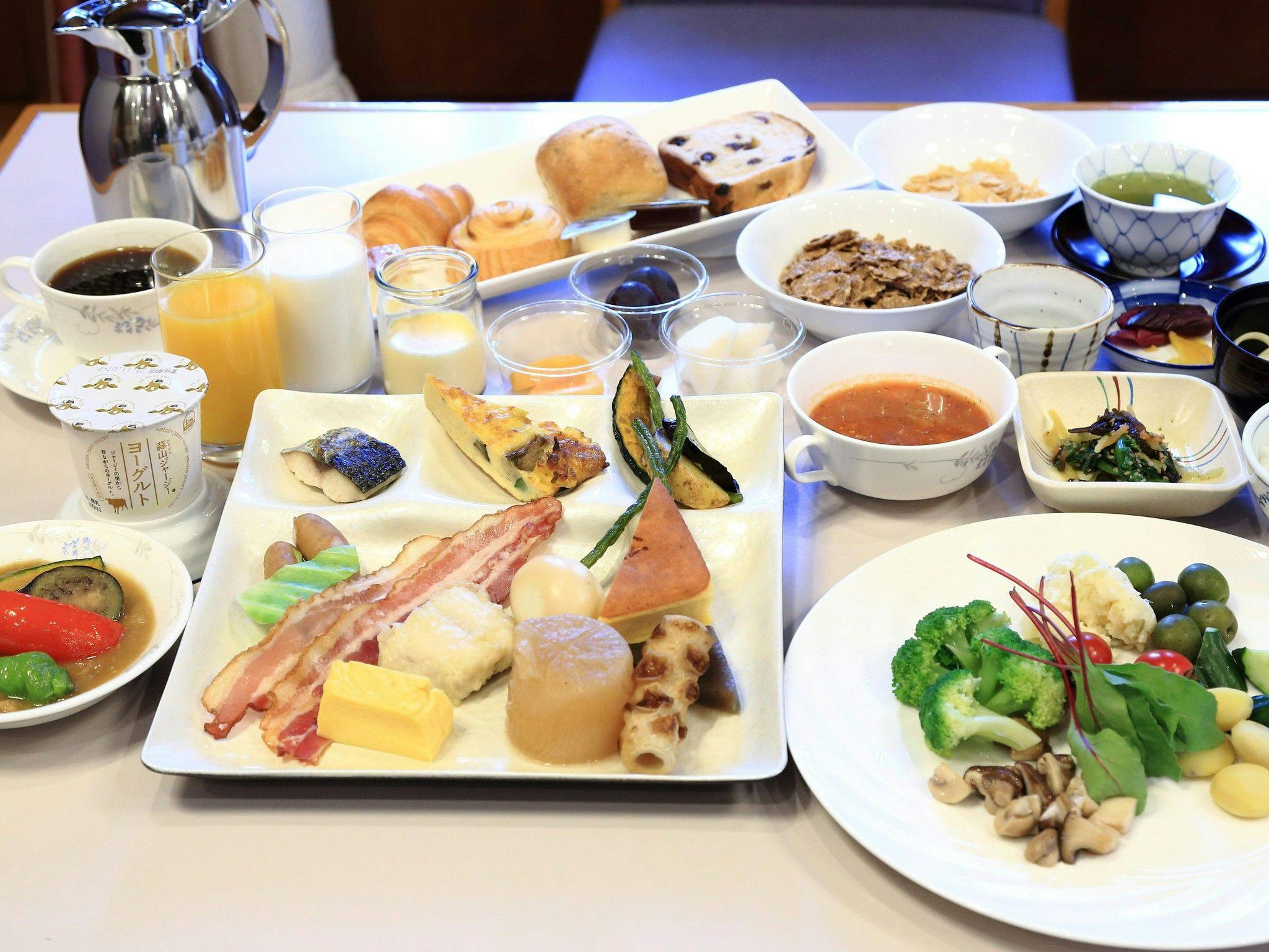 倉敷国際ホテル - 【お得にホテルステイ】朝食はレストランで約40種類