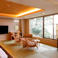 "ห้องพิเศษ Ruri no Umi" (ห้องพักพร้อมอ่างอาบน้ำกลางแจ้ง)