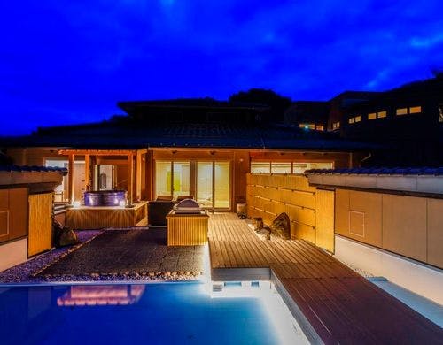 「特別室　瑠璃ノ海」（露天風呂付き客室）