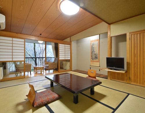 本館川側2階客室（タイプおまかせ）