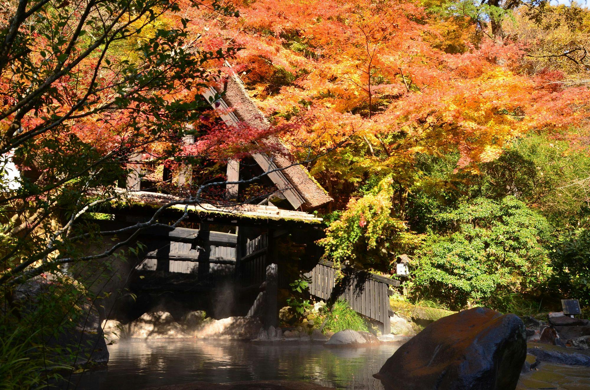 黒川温泉　旅館　奥の湯