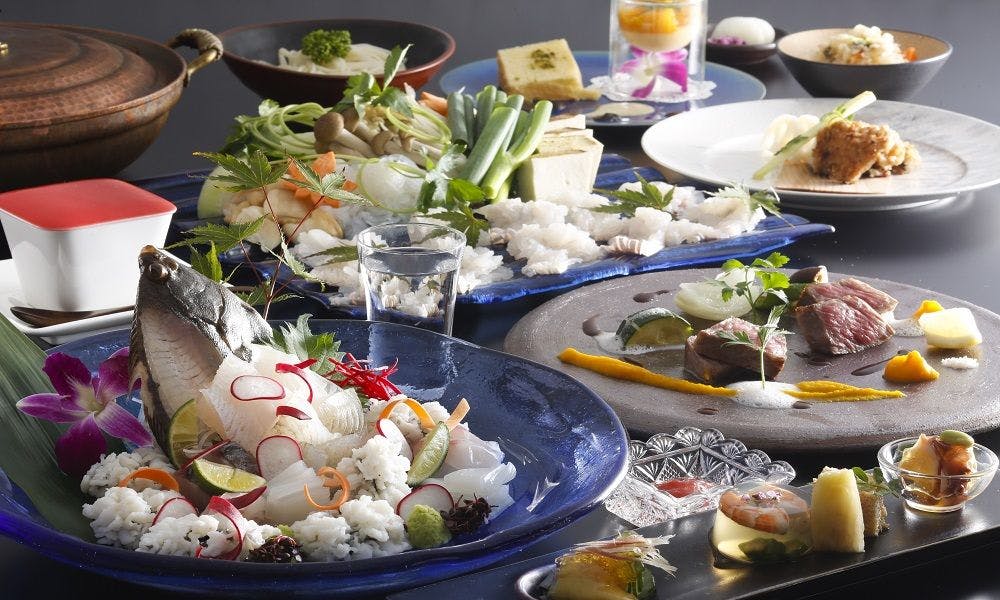 夏の鱧尽くし会席　グレードアップコース