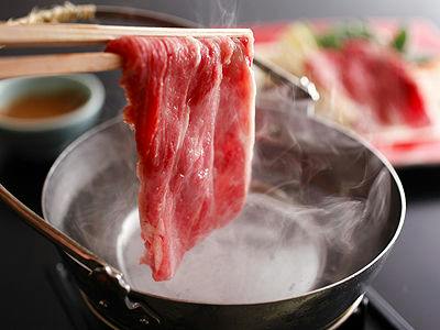 柔らかく風味豊かな牛のしゃぶしゃぶ