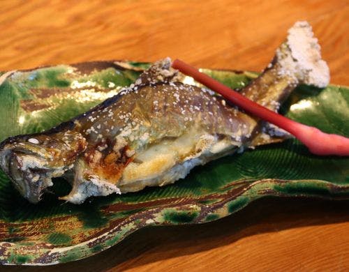 【別注料理】岩魚の塩焼き