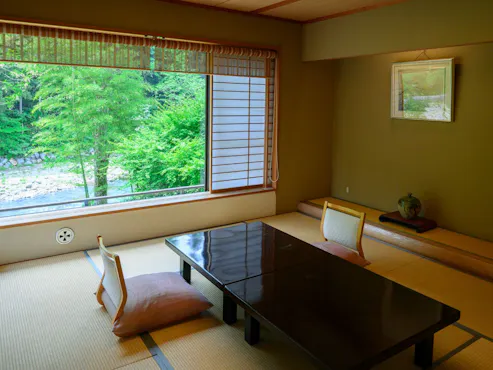 ห้องพักลำธาร (ตัวอย่างห้องพัก)