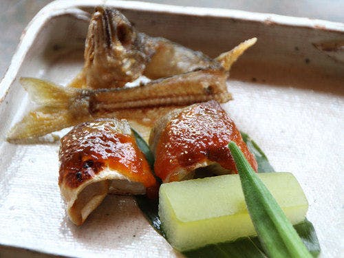 鮎会席・鮎田楽（一例）