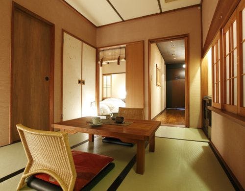 温泉露天風呂付き和洋室A(3名定員)