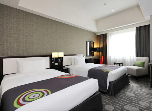 標準雙床房(24.7平方米)