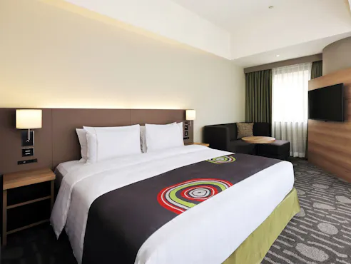 豪華角落雙人房(30.3平方米)