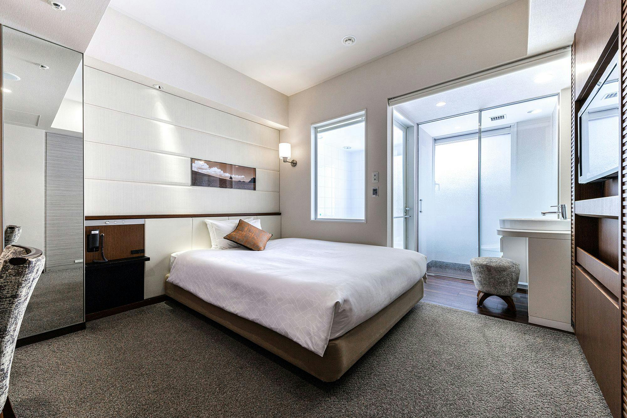 シングル 15.4平米（140cm×195cm 1台）