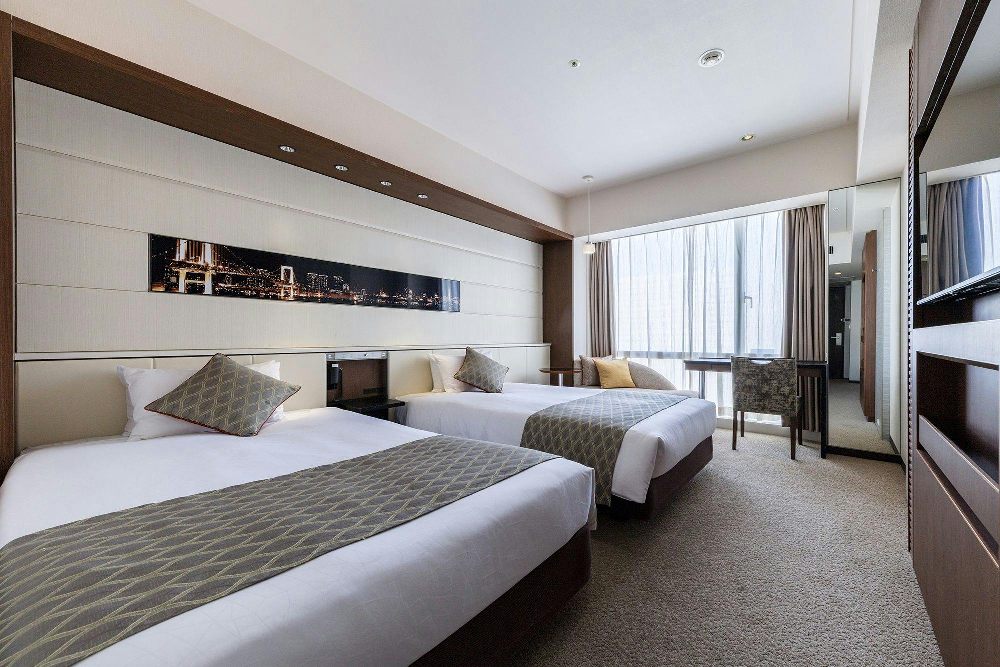 ツイン 24平米 （115cm×195cm 2台）