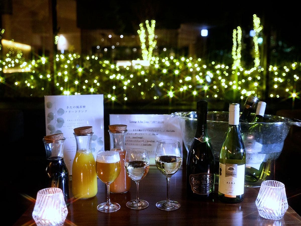 休息室提供免費飲品服務