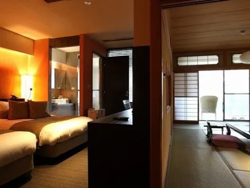 日式和西式結合的兩間房型