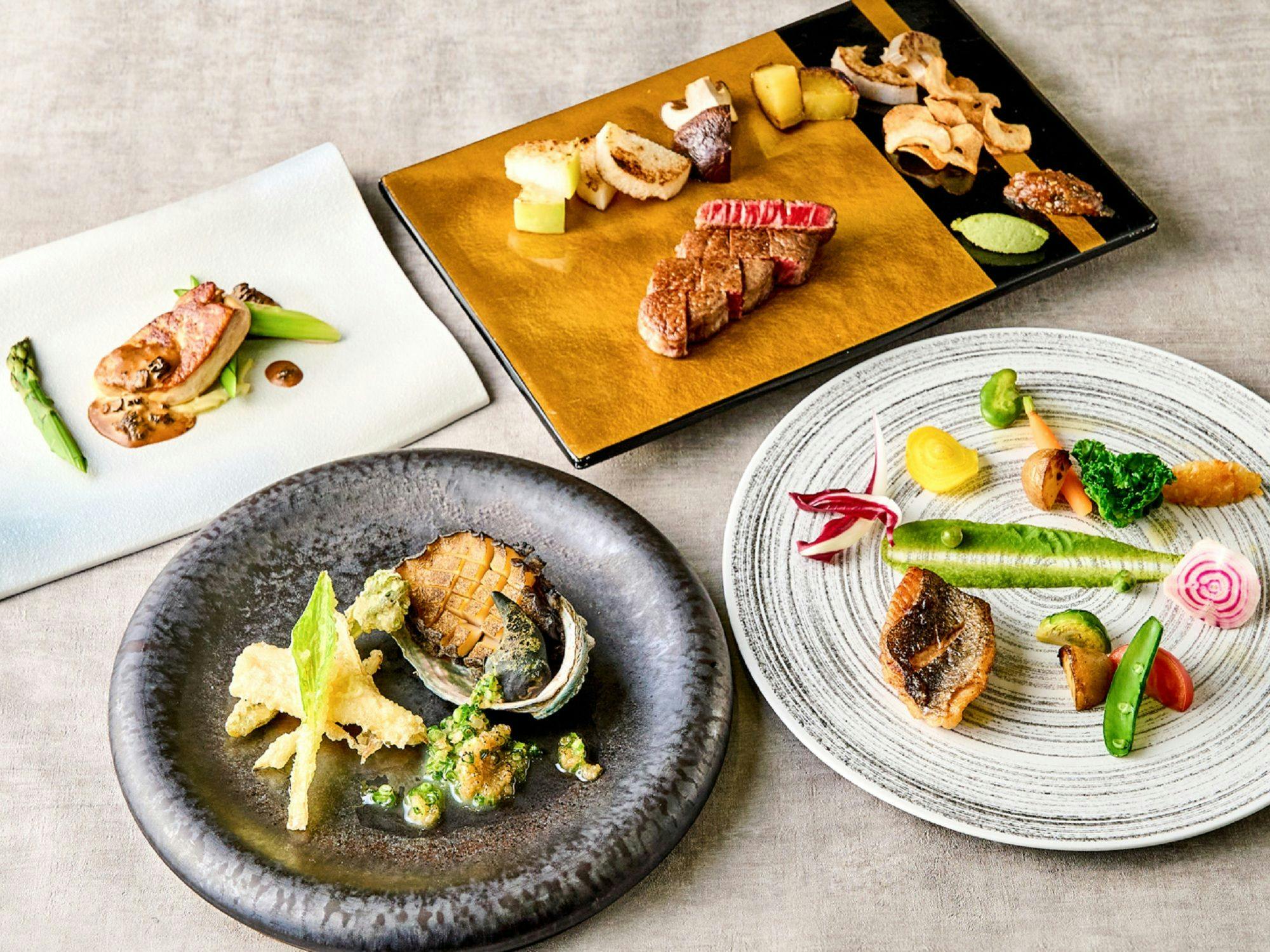 【記念日におすすめ】鉄板焼ディナーコース「瑠璃」 ＜2食付き＞