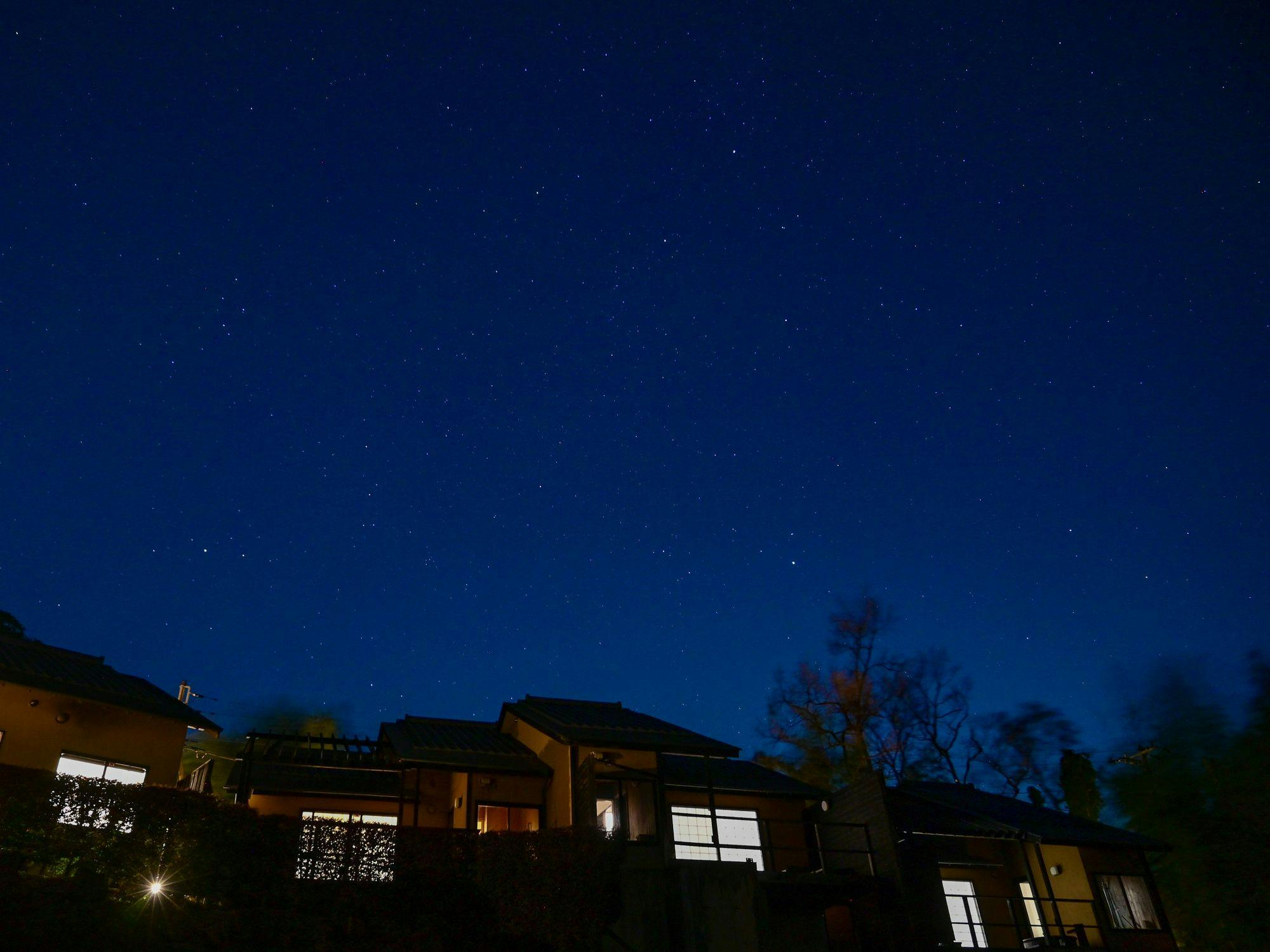 Langit penuh bintang