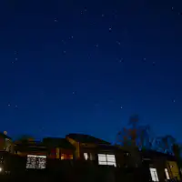 Langit penuh bintang