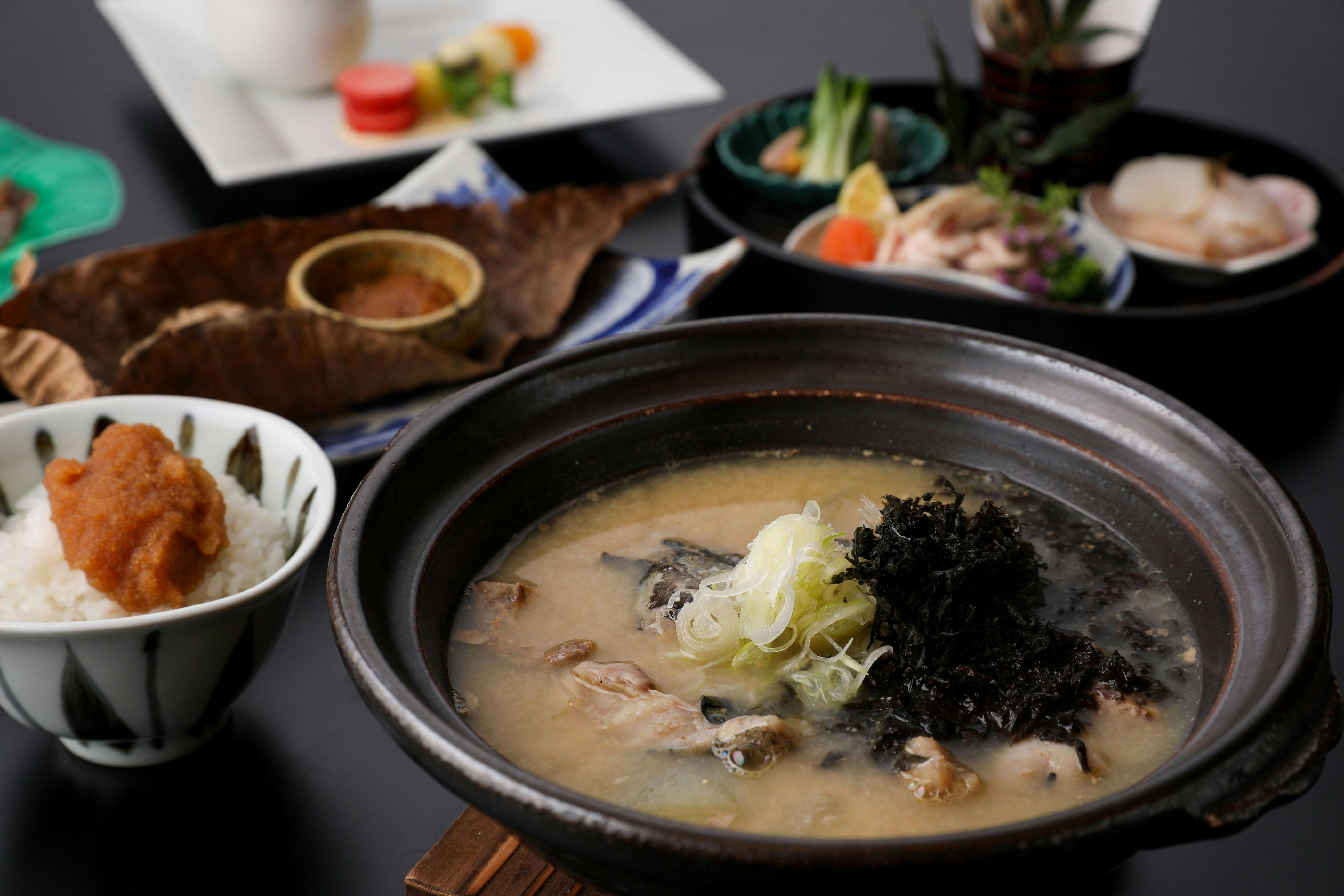 九兵衛の絶品シリーズ【寒鱈の膳】朝夕個室で手づくりできたて料理～大浴場＆貸切風呂9カ所湯めぐり