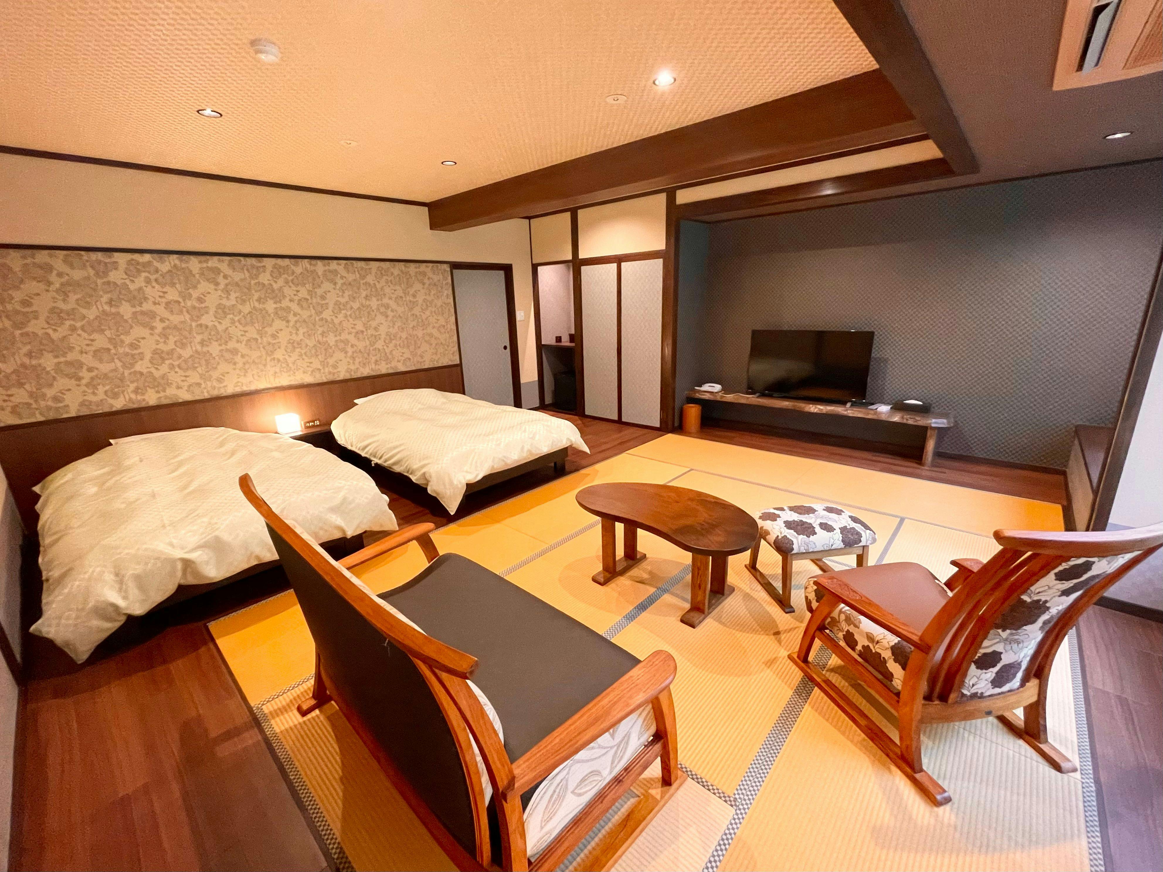 新客室■夏月NATSUKI■和室８畳＋ベッド