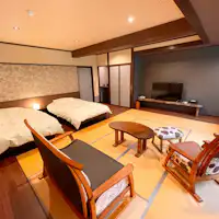 新客室■夏月NATSUKI■和室8畳+ベッド