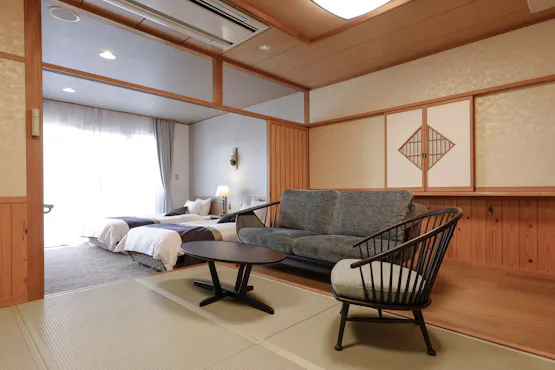 【ห้องพักสไตล์ญี่ปุ่นและตะวันตก】