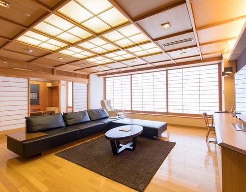 展望温泉風呂付特別室（客室一例）