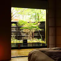 ห้องพักแยกส่วนพร้อมอ่างอาบน้ำกลางแจ้ง (สไตล์ตะวันตก)