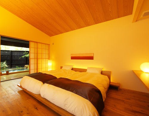 露天風呂付き離れ