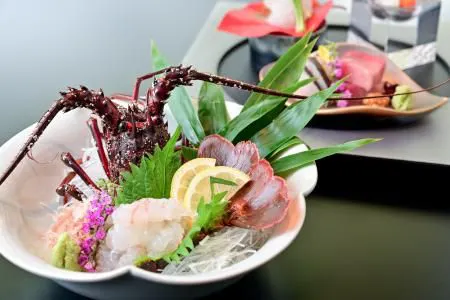 伊勢海老お造り付1泊2食プランお1人様1尾付