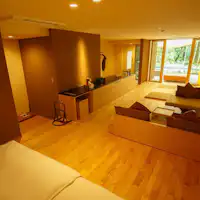 露天風呂付き客室の一例(103号室)