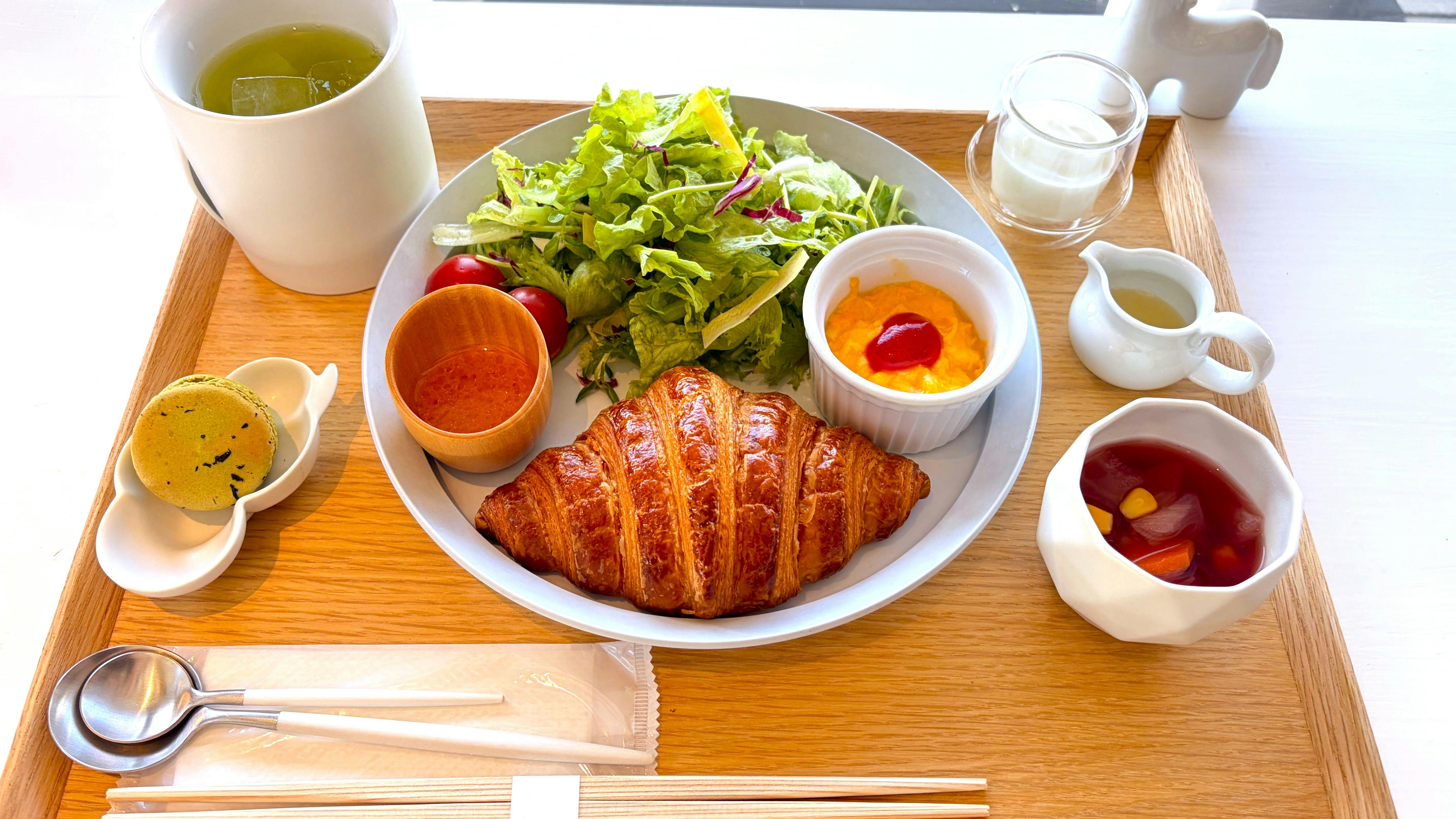 バターの香り薫る焼きたてクロワッサンで素敵な一日のスタートを！Wataya cafe morning