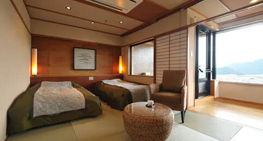 展望温泉付客室