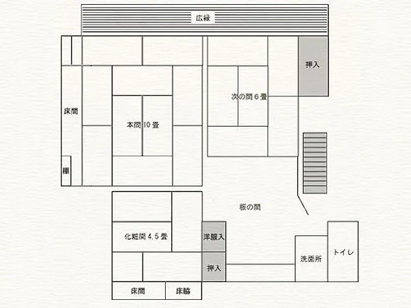 【客室52番】間取り図