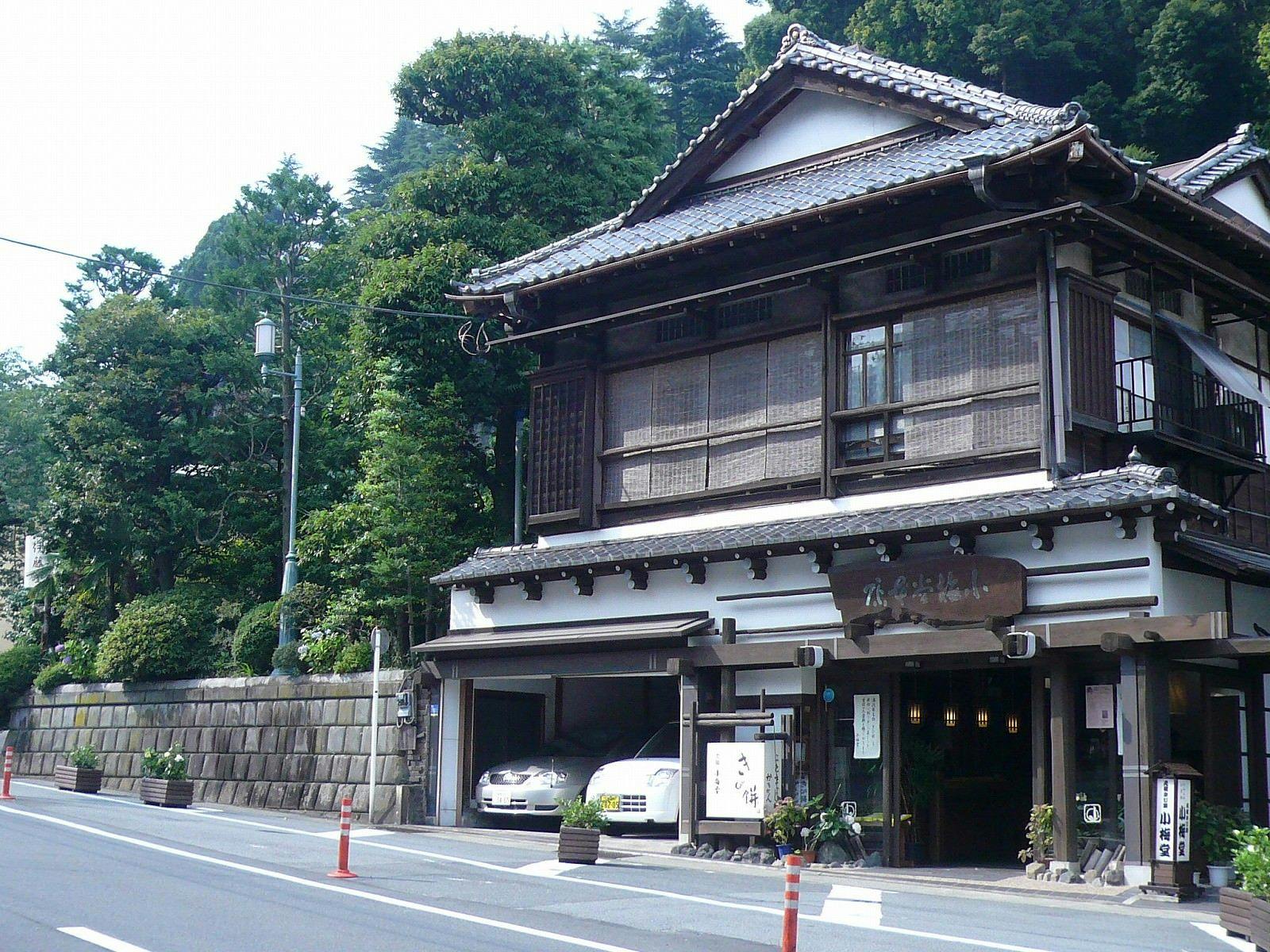 【ร้านขนมญี่ปุ่นข้างเคียง】ร้านเก่าแก่ที่ชิมาซากิ โทซนเคยมาเยือน