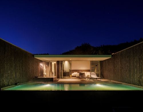 【新棟】ツイン　プール＆露天風呂付き洋室