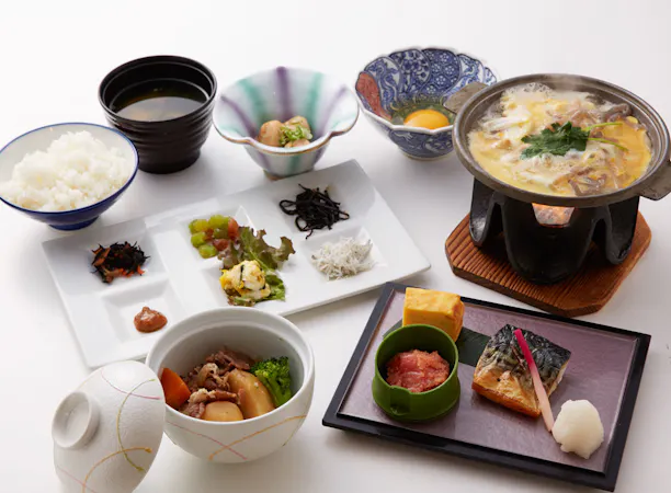 和定食(朝食一例)