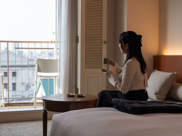お部屋での過ごし