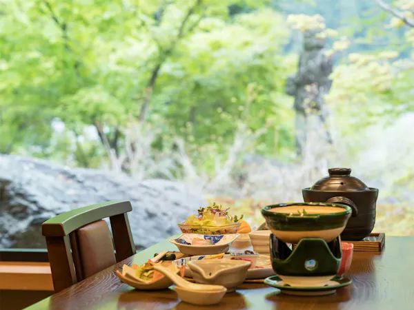 【豚しゃぶ会席】厳選食材を堪能!上州ブランドもち豚しゃぶしゃぶと和食会席-2食付-
